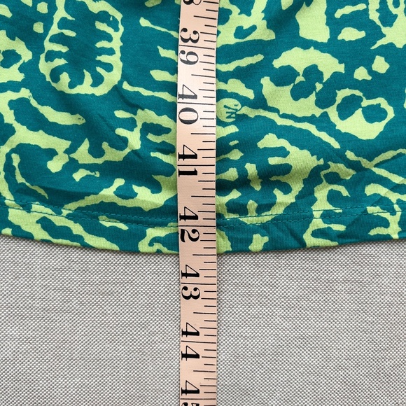 NWT Soft Surroundings Short Santiago Gaia Dress in Tropical Green Size XL - Picture 13 of 13